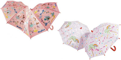Parapluie rose enfant